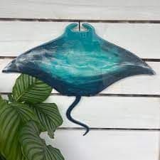 Keychain Manta Ray